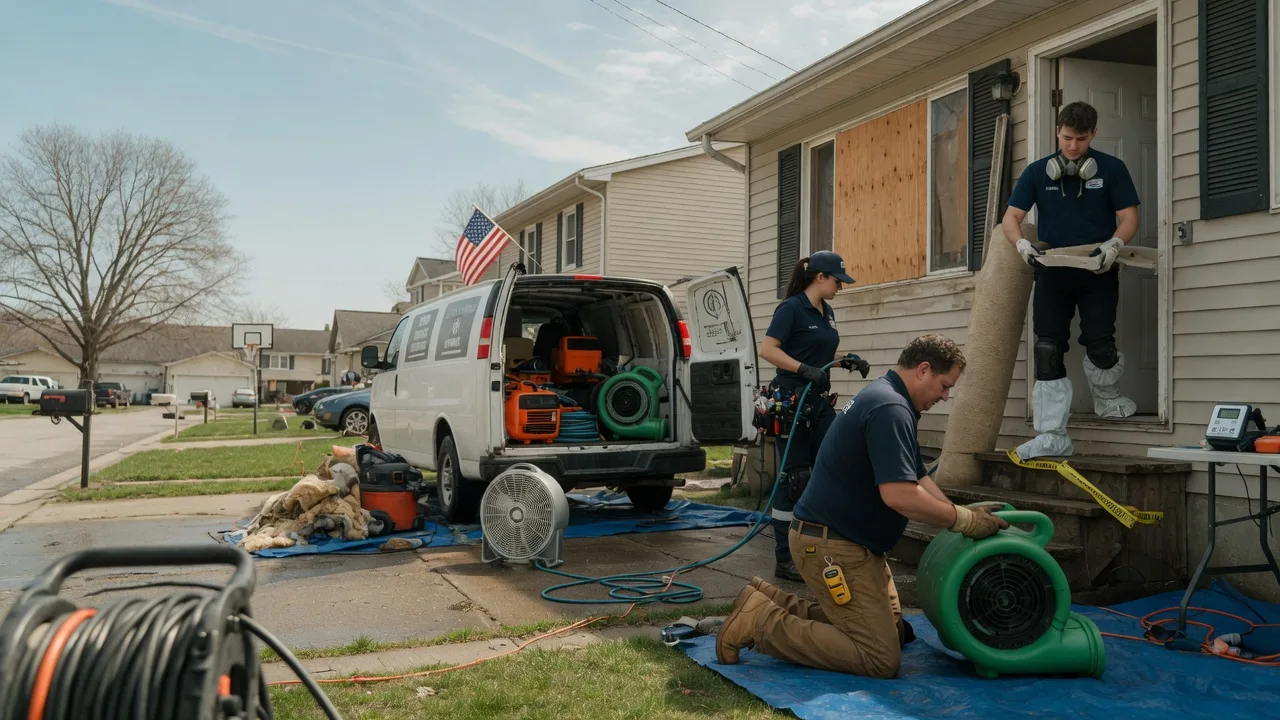 Water Damage Restoration in Jacksonville, NC near me